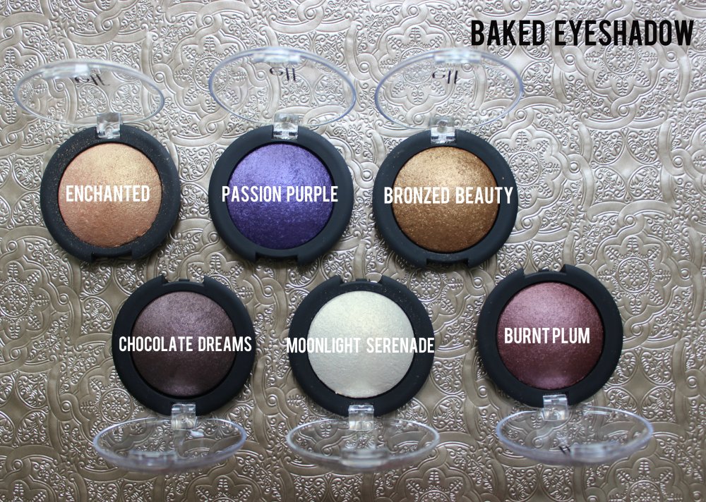baked eyeshadow