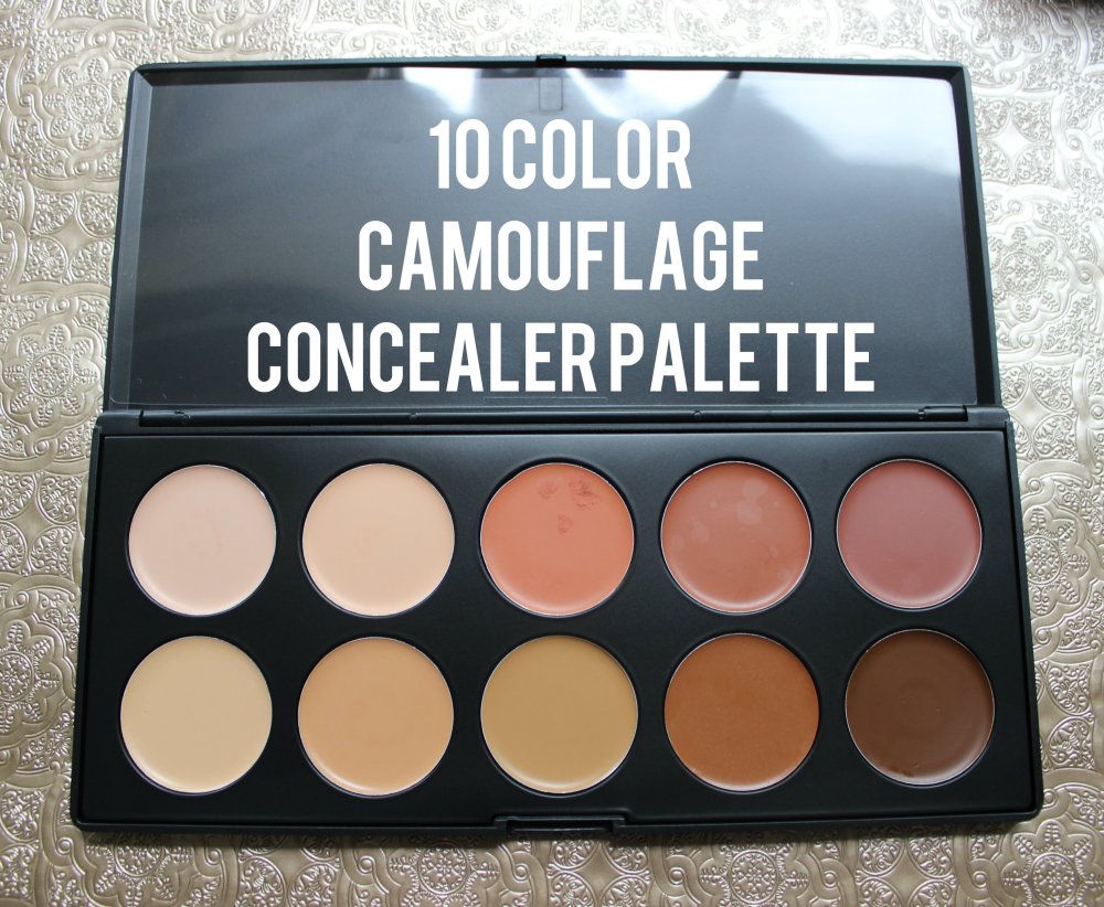 10 Color Camouflage Concealer Palette